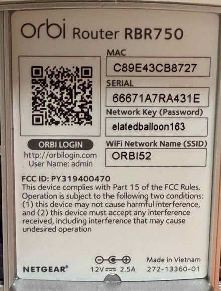 Photo of free Orbi mesh WiFi router (Near Mountain View High) #2