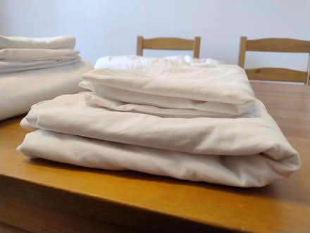 Photo of free White single bedding sets (Broughton MK10) #2