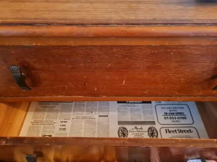 Photo of free Vintage chest of Drawers + mirror (Harlesden) #3