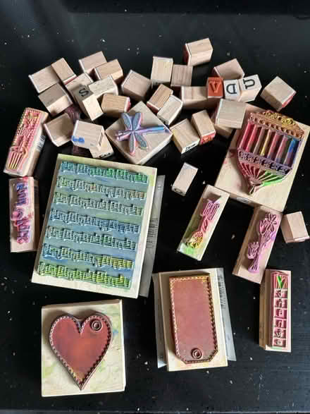 Photo of free Assorted stamps for artwork (RH16) #1