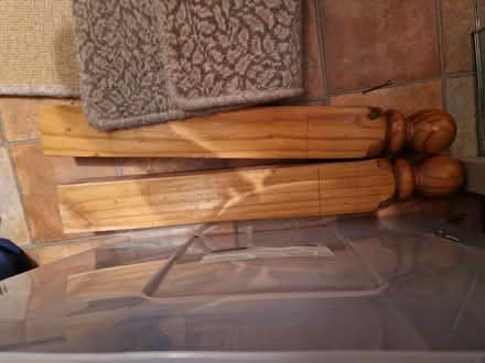 Photo of free Double bed base (Llanfairwaterdine, Knighton) #2