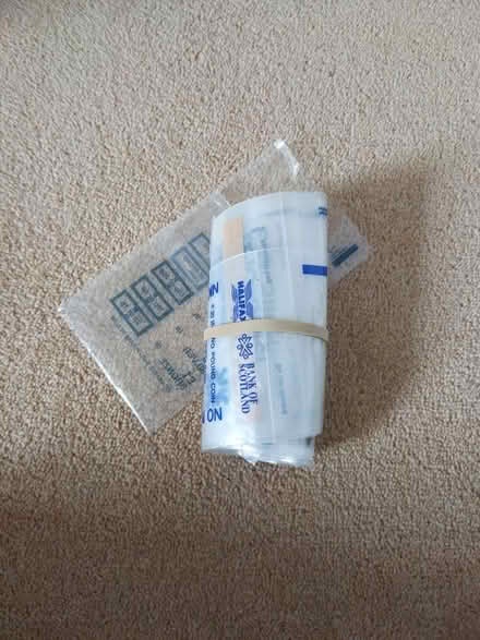 Photo of free Roll of coin bags (St Andrews KY16) #1