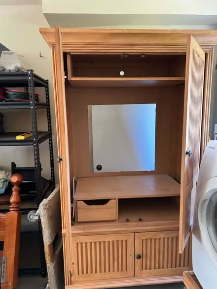 Photo of free TV / video cabinet (Pleasant Valley Road Aptos) #1