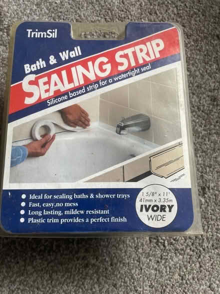 Photo of free Bath & Wall Sealing Strip Ivory (Wallands Park BN7) #1