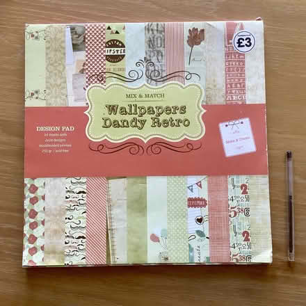 Photo of free Craft Paper Pad (Woodchurch CH49) #1