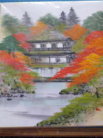 Photo of free Japanese painting (Near Bridge of Don) #4