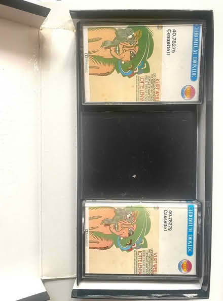 Photo of free Kurt Weill tapes (Presteigne LD8) #2