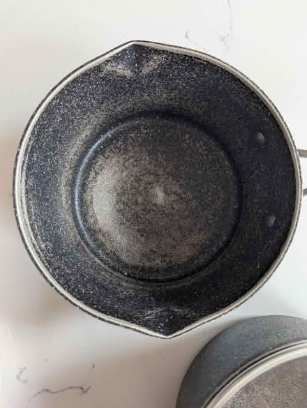 Photo of free 3 saucepans with lids (Northfields W13) #3