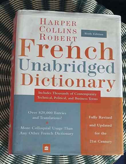 Photo of free LARGE French and German dictionaries (Salford M5) #1