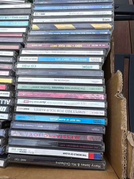 Photo of free Large box of cds (TW7) #3