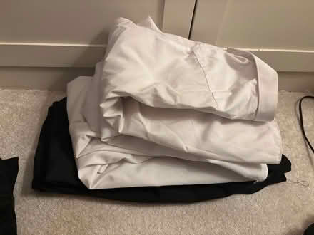 Photo of free 13-14yrs M&s shirts &black trousers (Furzedown Tooting) #1