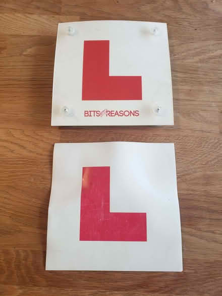 Photo of free L plates (Great Asby CA16) #1