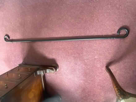 Photo of free Black curtain pole (CT6) #1