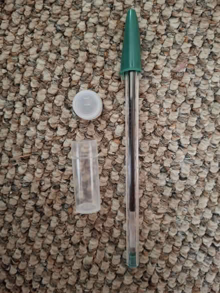 Photo of free Bag of plastic tubes with lids (Congleton CW12) #1