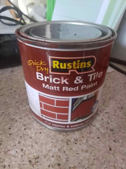 Photo of free Brick and tile paint - red (Carterton OX18) #1