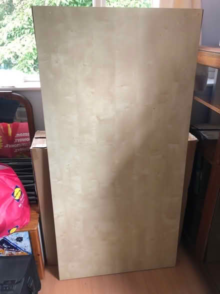 Photo of free Beech colour desk /table (Ball Hill CV2) #1