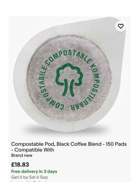 Photo of free Box of Decaff Coffee Pods (DA4) #2