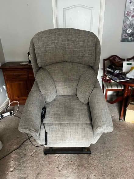 Photo of free Raise recliner chair with remote (Trimdon village) #1