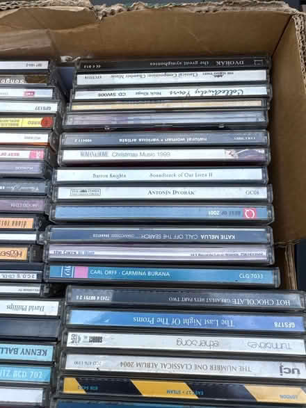 Photo of free Large box of cds (TW7) #2