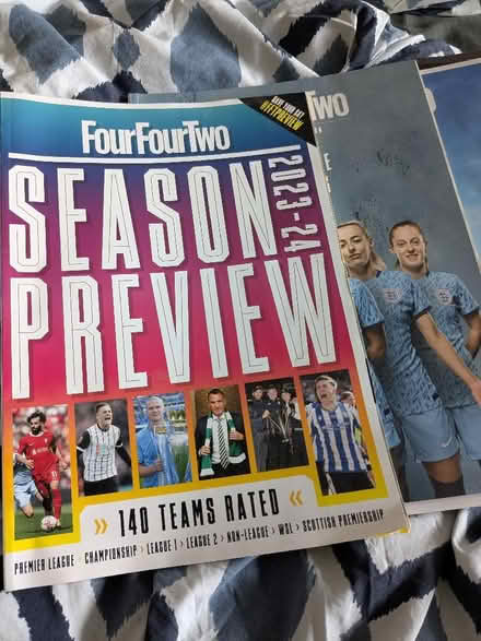 Photo of free FourFourTwo mags (Hove Green BN3) #1
