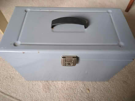 Photo of free Metal filing box (Overslade CV22) #2
