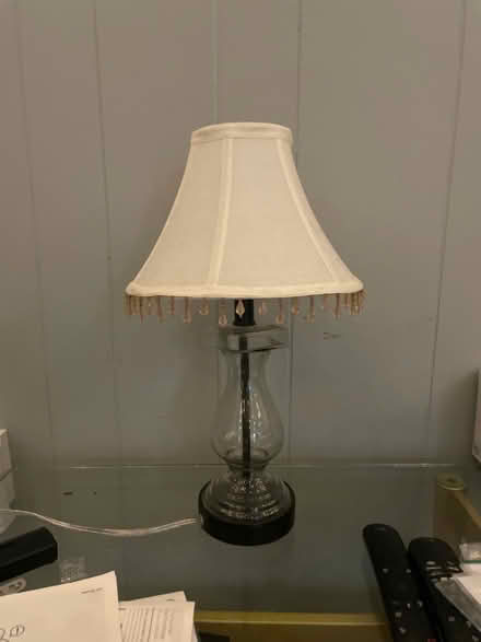 Photo of free Cute glass base lamp (Annapolis (near Quiet Waters)) #1