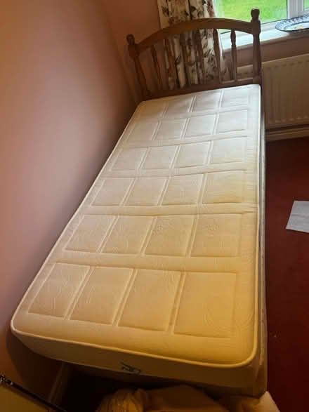 Photo of free Single bed with mattress (Trimdon village) #1