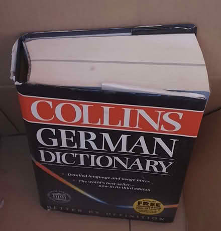 Photo of free LARGE French and German dictionaries (Salford M5) #2