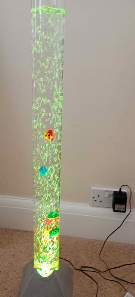 Photo of free Colour Changing Bubble Tube Lamp (Bordesley, Redditch B97) #3