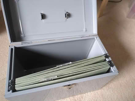 Photo of free Metal filing box (Overslade CV22) #1