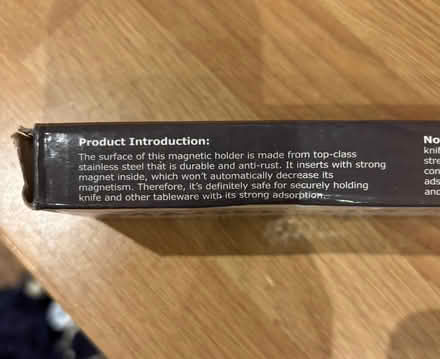 Photo of free Magnetic knife holder (Twickenham TW2) #3