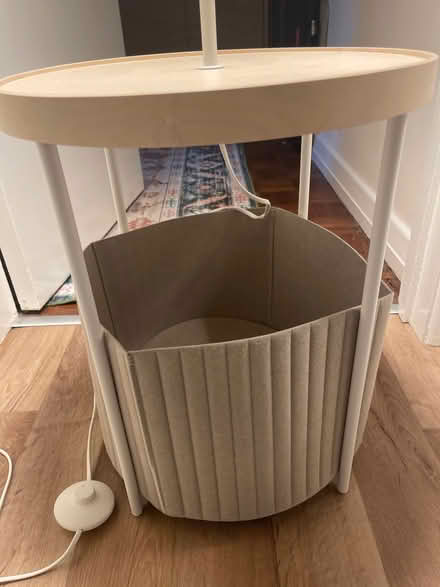 Photo of free IKEA table lamp with storage basket (Rodwell DT4) #2
