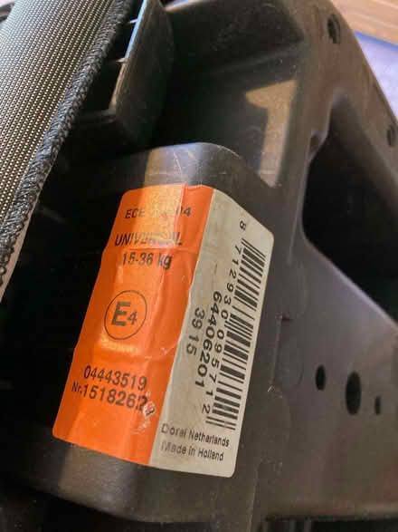 Photo of free Child's car seat. (Hertford Heath SG13) #2