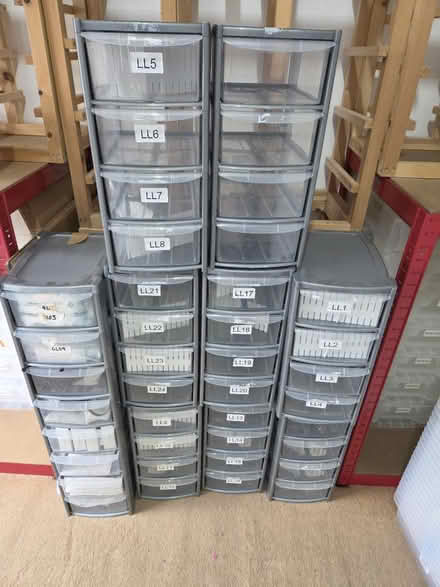Photo of free Plastic Storage Draws (Moorlands LA1) #1