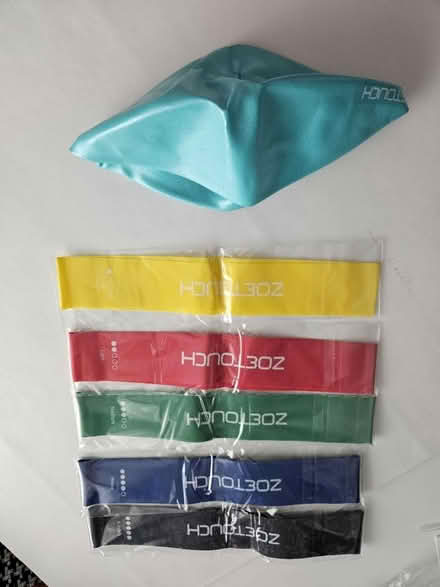 Photo of free Resistance bands and exercise ball (EX8) #2