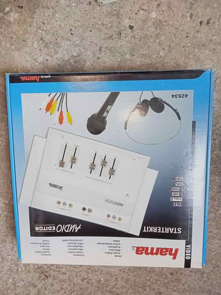 Photo of free Hama Audio Editor sound mixer kit (Woodley RG5) #1