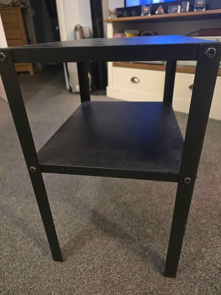 Photo of free Black metal side table (Redhill- RH1) #1