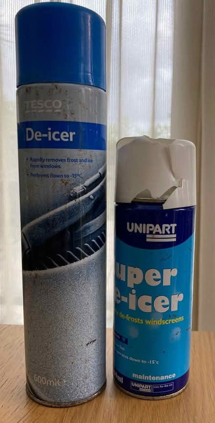 Photo of free 2 x cans of de-icer (GMV SE10) #1
