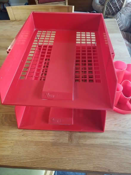 Photo of free Filing trays and desk tidy (Great Asby CA16) #1
