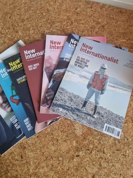 Photo of free New Internationalist x8 issues (Hove BN3) #1
