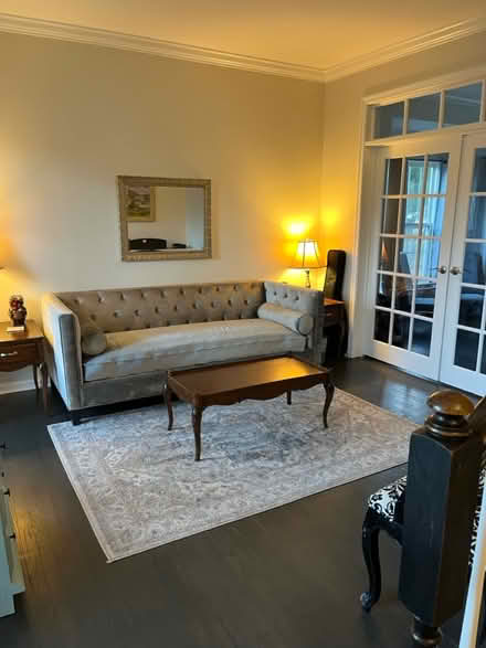 Photo of free Gray couch (Urbana Maryland) #2