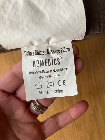 Photo of free Shiatsu massage machine - HoMedics (Kingston KT2) #2