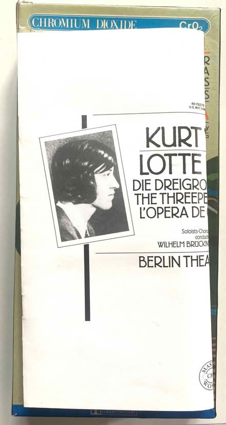 Photo of free Kurt Weill tapes (Presteigne LD8) #3
