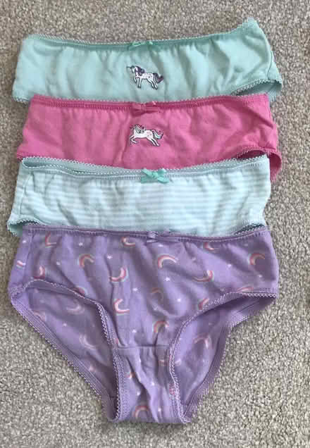 Photo of free Girls briefs age 2-3 yrs rainbows unicorns (Berkhamsted HP4) #1