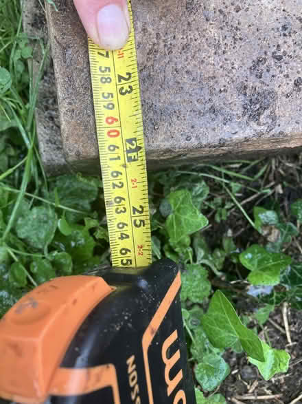 Photo of 2' by 2' by 2" concrete paving slabs (Sheriff Hutton YO60) #3