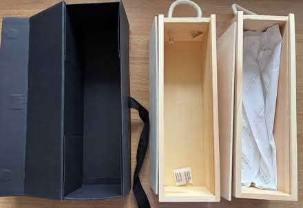 Photo of free Three Bottle Gift Boxes (St Albans AL4 (Marshalswick)) #2
