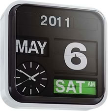 Photo of Habitat flap clock for parts (Heaton Chapel SK4) #1