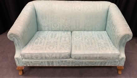 Photo of free Green 2-seater sofa (Belbroughton Road, Oxford OX2) #1