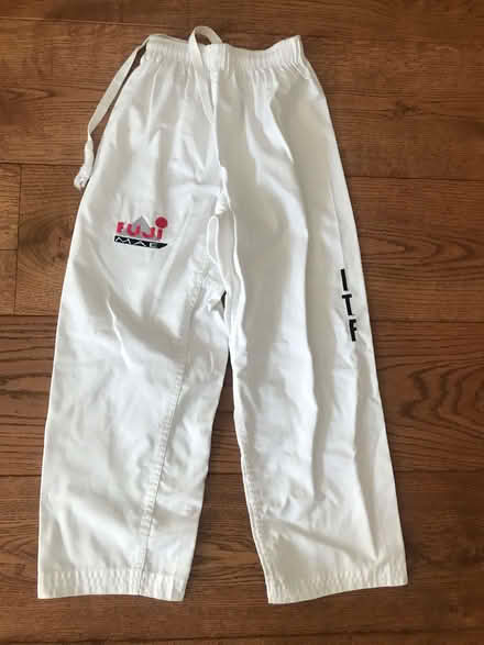 Photo of free Tae Kwon Do outfit - age approx 7 (Bromham MK43) #2