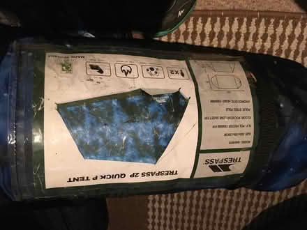 Photo of free 2 person tent and 2x sleeping bag (Near Old Street Station) #1